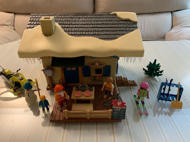 Estación de esquí playmobil