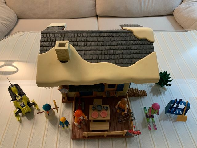Estación de esquí playmobil