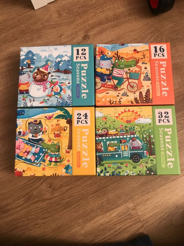 Puzzles estaciones del año