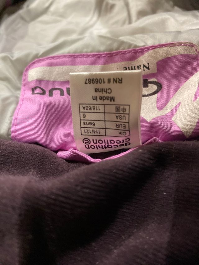 Tuta da neve per bambini 