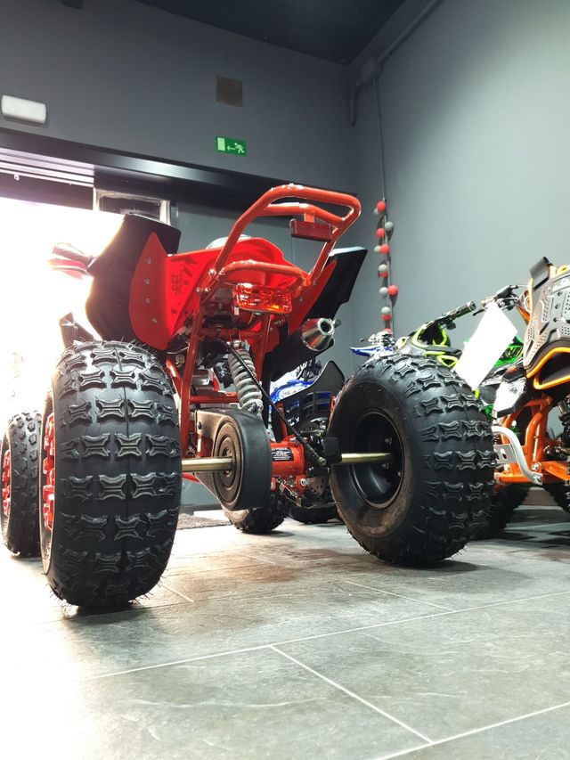 Quad Gasolina R8 125cc 3marchas-atrás,4tiempos