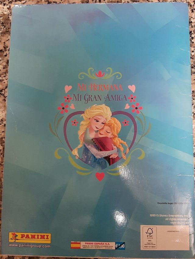 Album de cromos Frozen El Reino Del Hielo