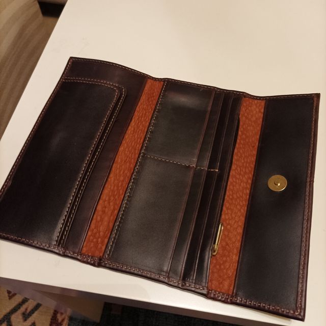 Cartera/Billetero piel