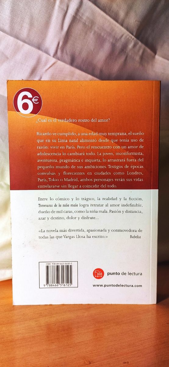 Travesuras de la niña mala - Mario Vargas Llosa