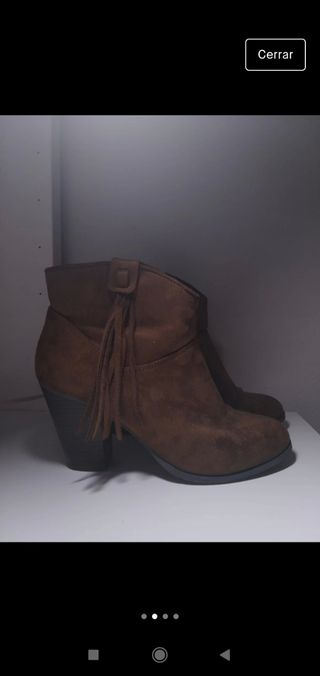 Botas Marrones Marypaz de segunda mano por 15 EUR en Berben en WALLAPOP