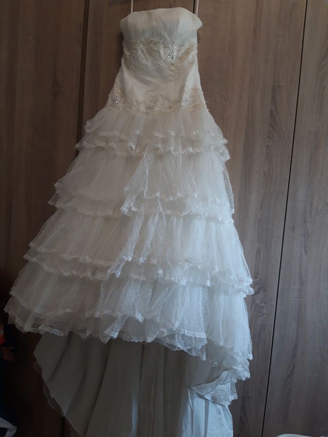 Vestido Novia Aire Barcelona T38-40