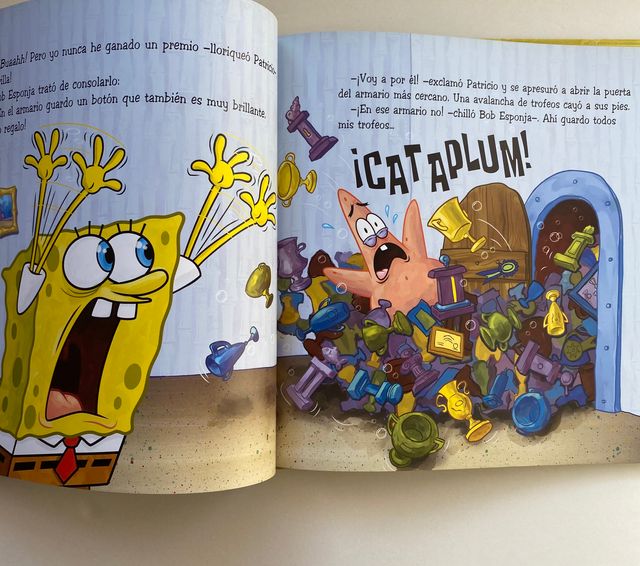 Libros de Bob Esponja