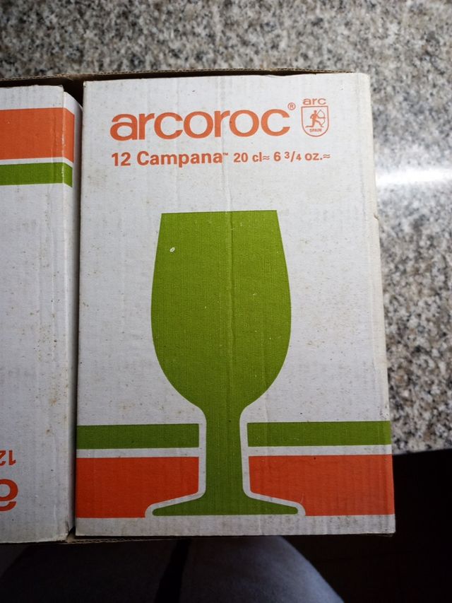 Copas Arcoroc modelo campana