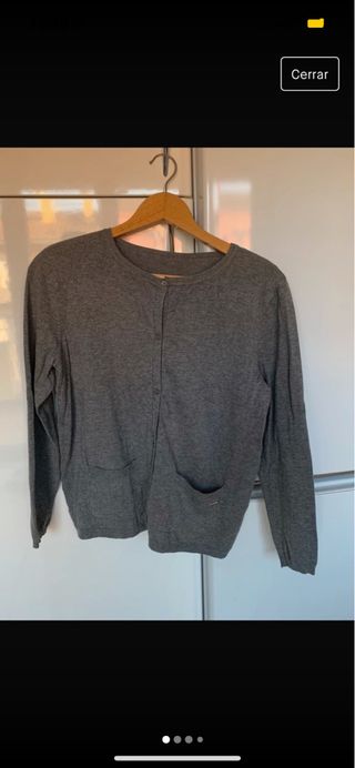 cardigan violeta mango