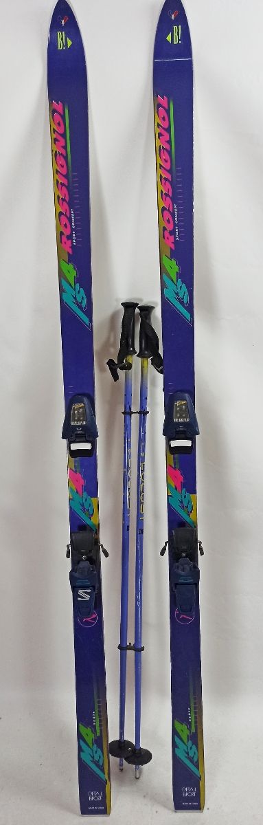 Esquís Rossignol +bastones+ fijaciones