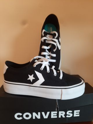 converse bota negra