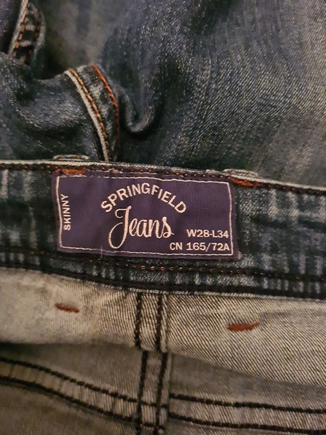 Pantalón vaquero hombre