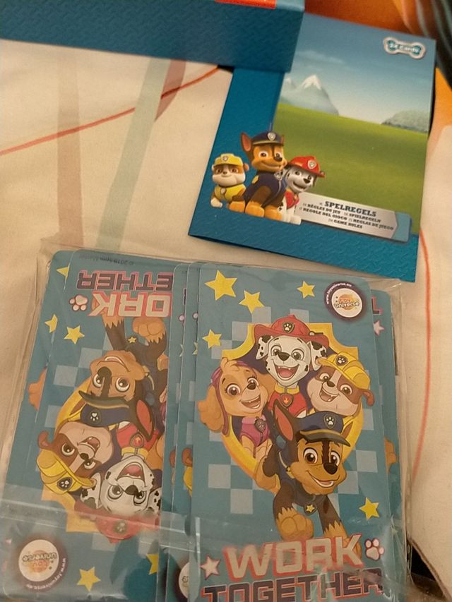 Juego dominó patrulla canina