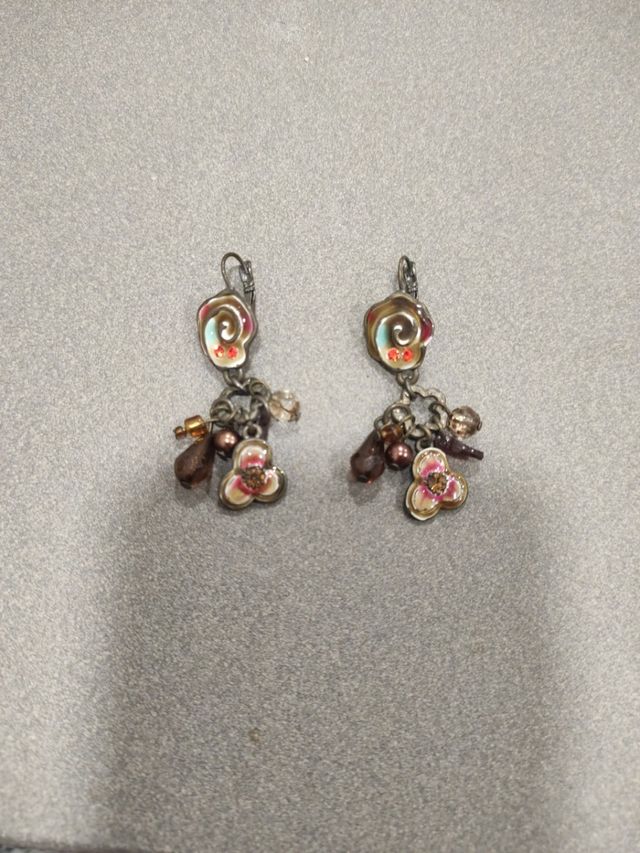 Pendientes abalorios