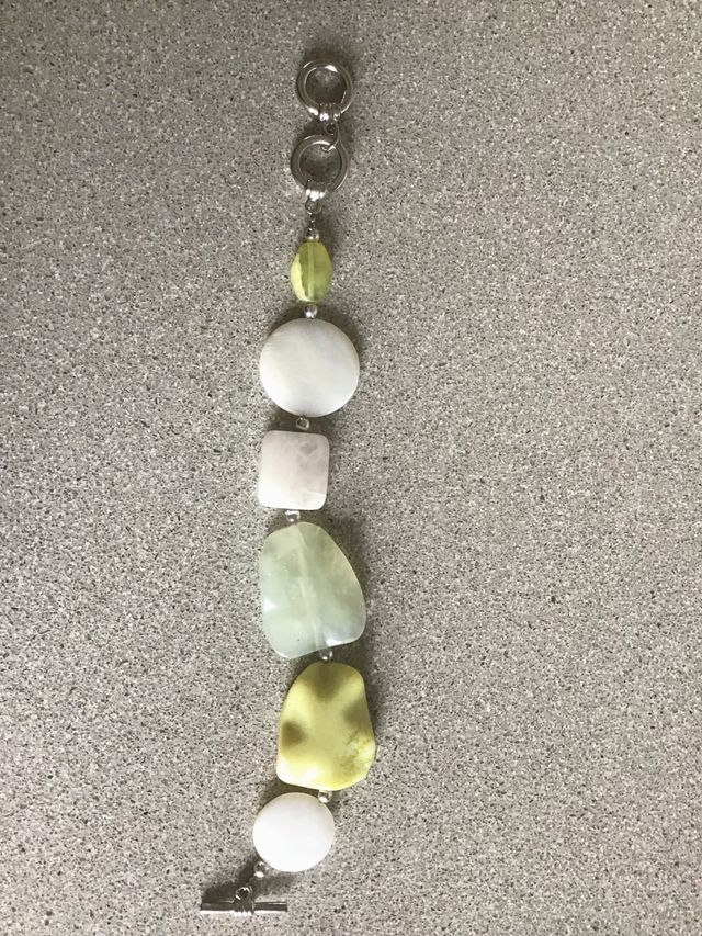 Pulsera piedras naturales 19 cm