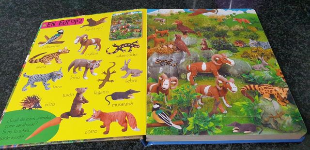 Libro de puzzles de animales