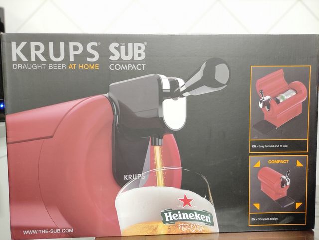 Tirador de cerveza Krups Sub Compact