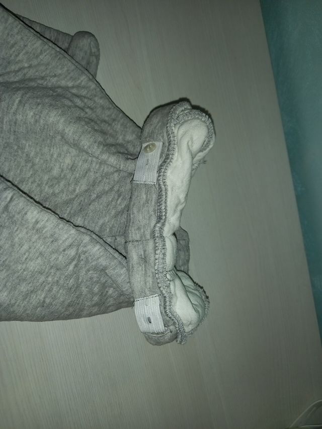 pantalon 36 meses 3 años invierno gris caliente