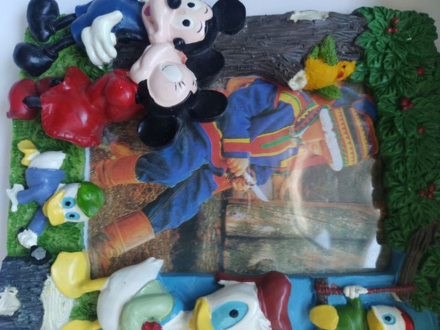 Marco de fotos con personajes Disney
