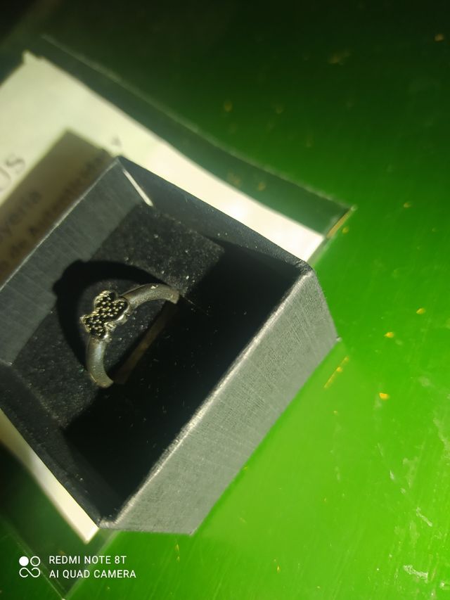 anillo tous plata