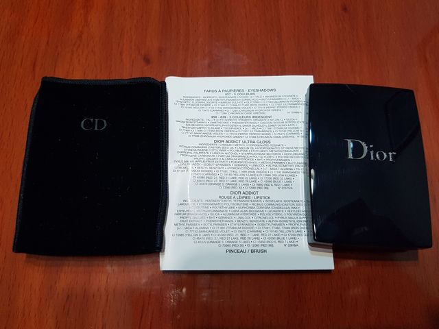 DIOR paleta. Nueva! (formato viaje)
