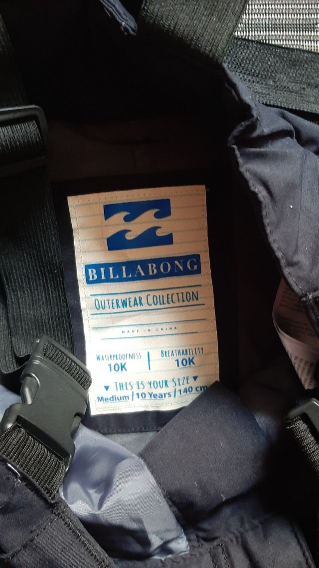 pantalón niño   marca Billabong