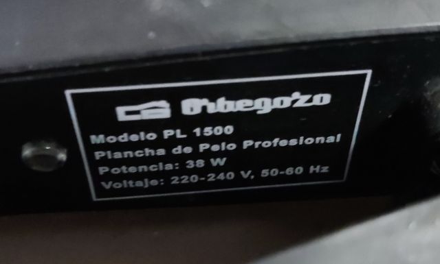 Plancha de Pelo