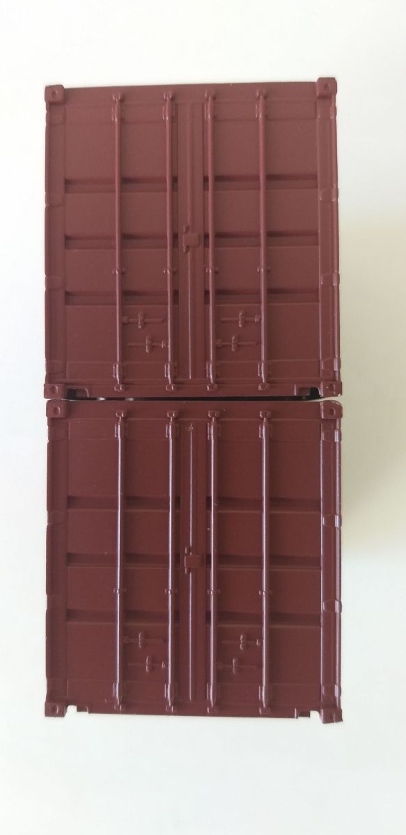 2 contenedores H0 de 20 pies