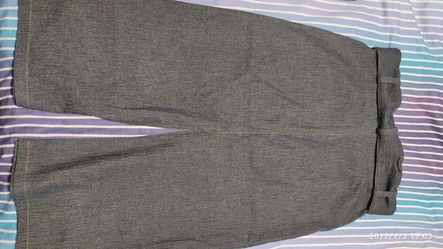 Falda midi elástica entubada t.36-38