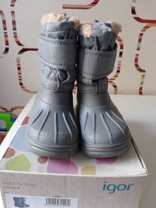 Botin Niña All Terra Mid Kids Azul Lippi
