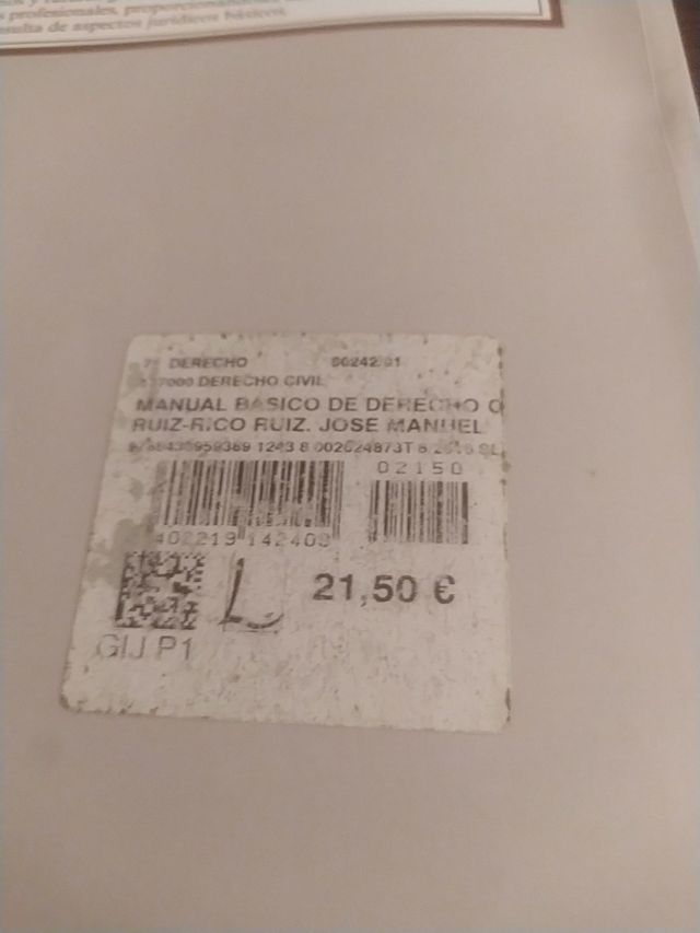 Manual Básico de Derecho Civil