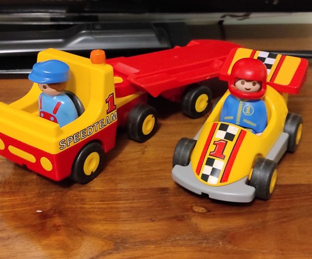coche carrera Playmobil