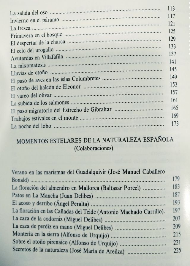libro Momentos estelares naturaleza Española