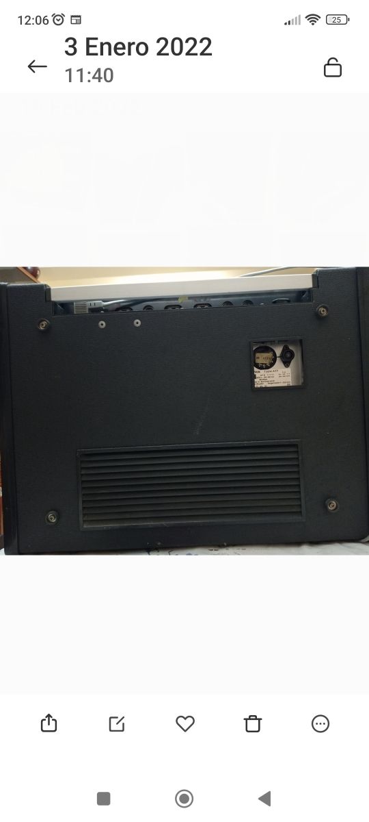 Magnetofono (sin los carretes). REVOX A77.