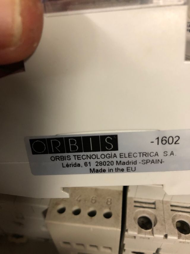 Relojes astronómico ORBIS 2 canales 6 unidades