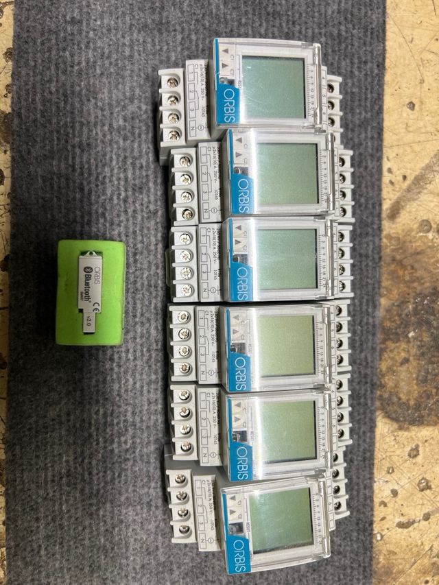 Relojes astronómico ORBIS 2 canales 6 unidades