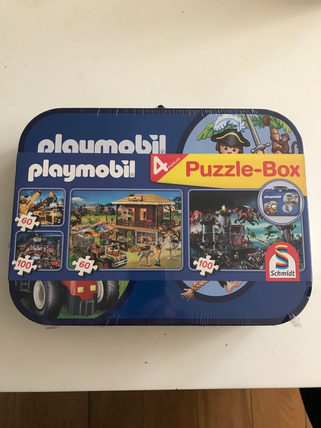 Playmobil maleta puzzles NUEVO