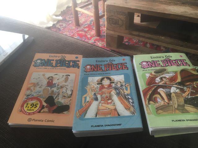 One piece: 1,2 y 3