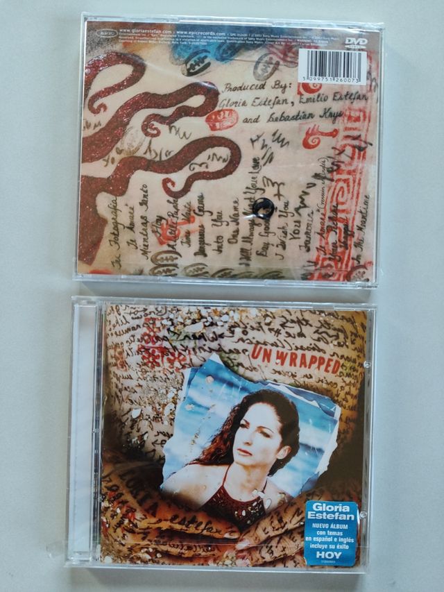 GLORIA ESTEFAN. CDs. LP. Cassette.