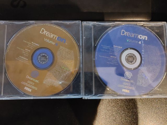 Demos, Uefa Dream Soccer y 1 caja vacia Dreamcast