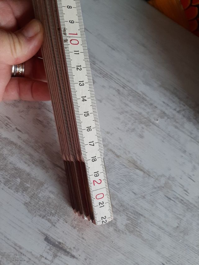 Metro de sastre, carpintero(de madera) vintage