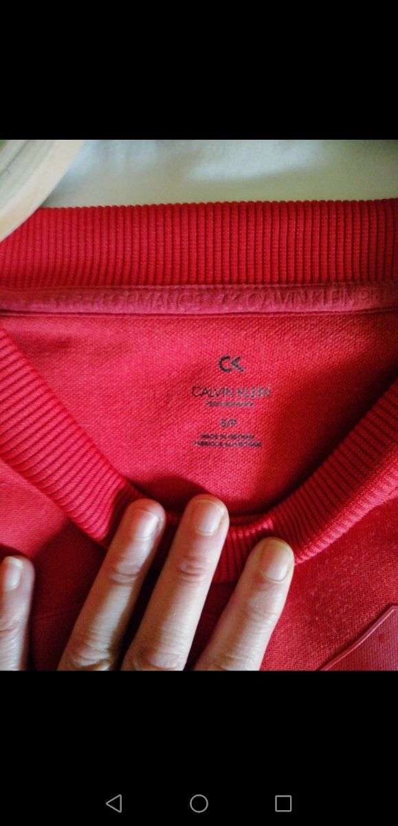 Moletom de desempenho Calvin Klein 