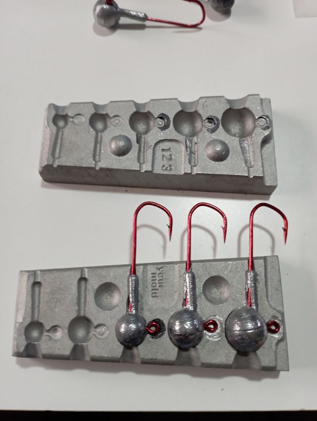 vendo lote cabezas plomadas 