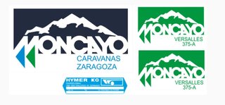 Pegatinas para Caravana Moncayo versalles 375-A