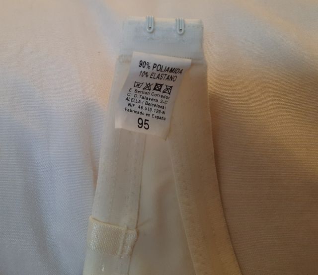 Sujetador para vestido de novia