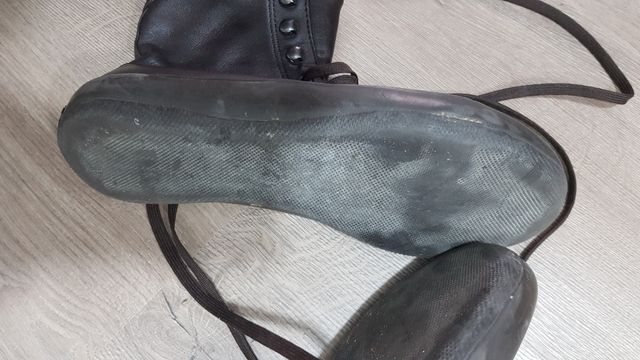 Botas Superga piel marrón talla 36