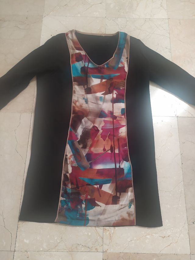 vestido señora talla M estampado nuevo