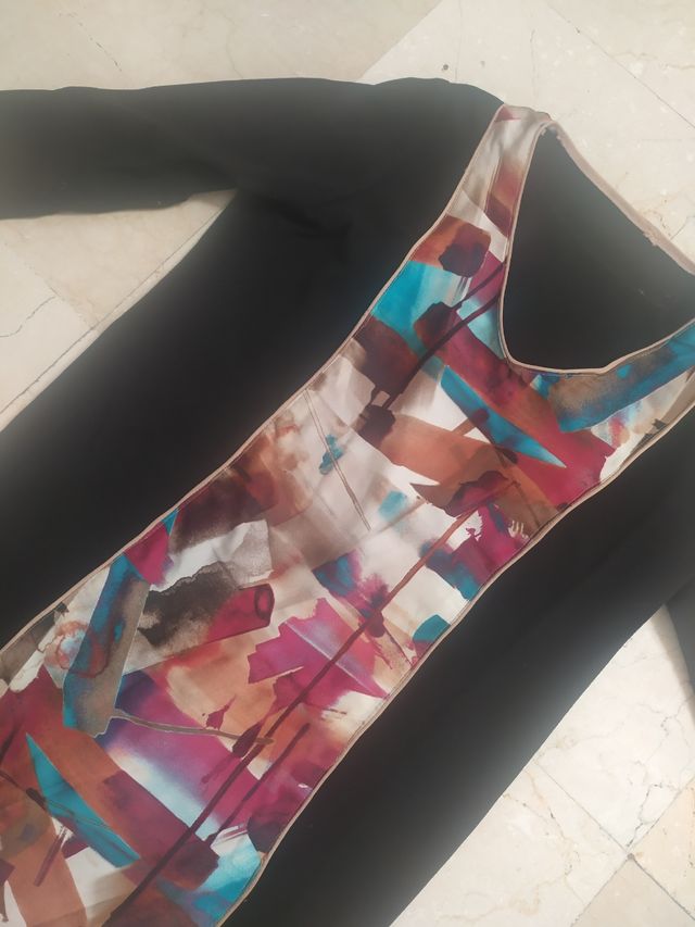 vestido señora talla M estampado nuevo