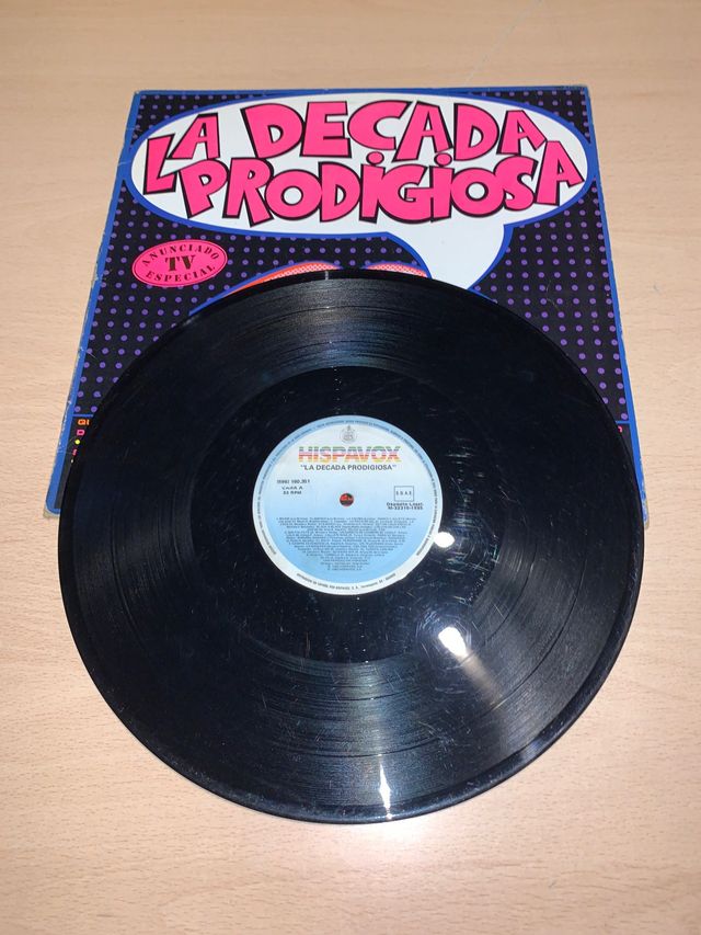 Disco Vinilo La Década Prodigiosa.