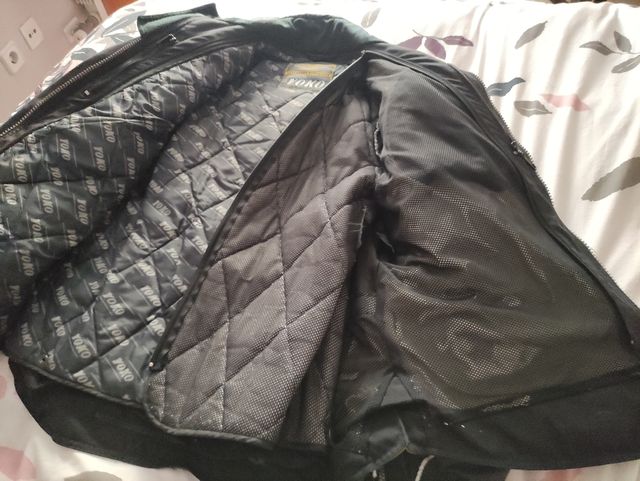 Chaqueta de cordura para moto